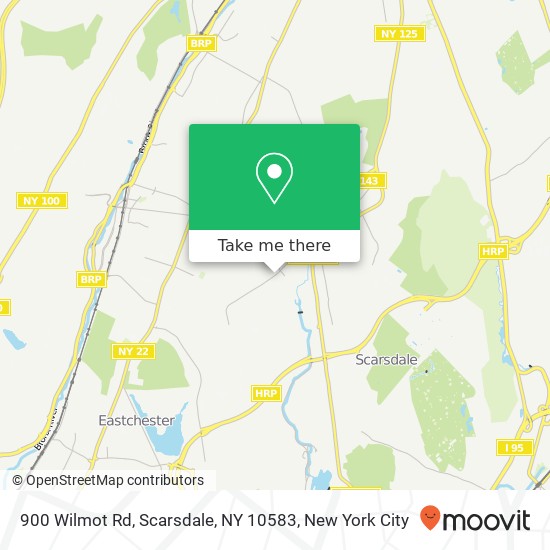 900 Wilmot Rd, Scarsdale, NY 10583 map