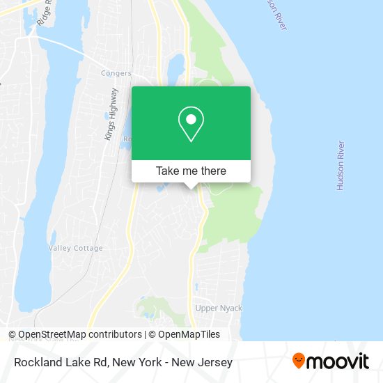 Rockland Lake Rd map