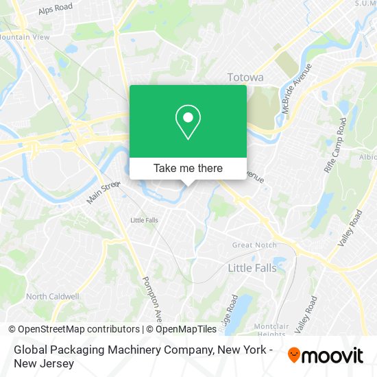 Global Packaging Machinery Company map