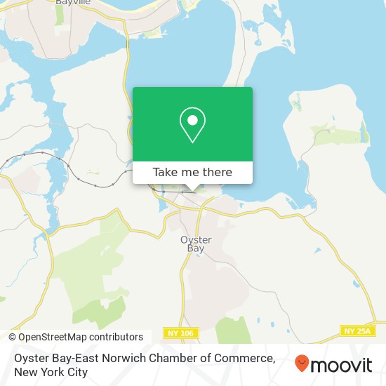 Mapa de Oyster Bay-East Norwich Chamber of Commerce