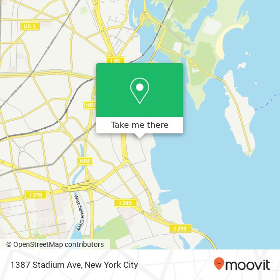 1387 Stadium Ave, Bronx, NY 10465 map