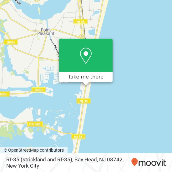 RT-35 (strickland and RT-35), Bay Head, NJ 08742 map