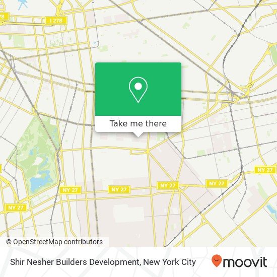 Mapa de Shir Nesher Builders Development