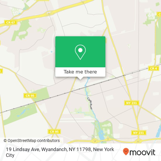 19 Lindsay Ave, Wyandanch, NY 11798 map