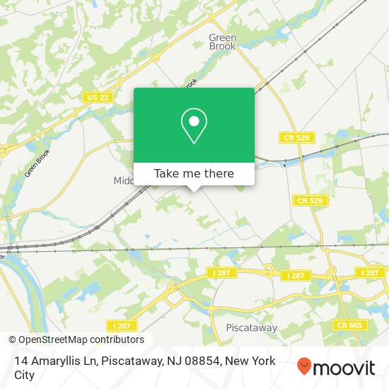 14 Amaryllis Ln, Piscataway, NJ 08854 map