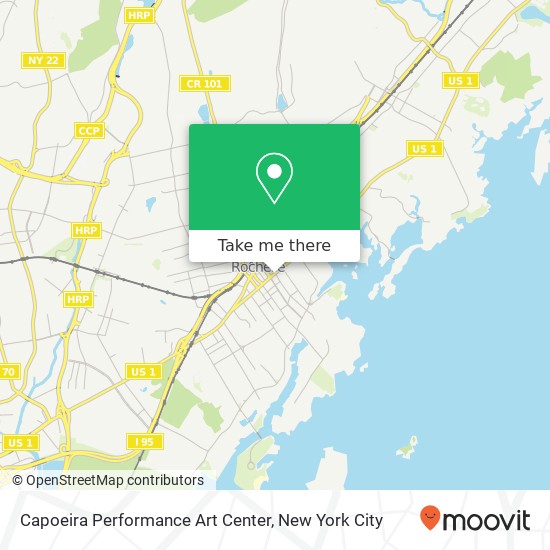 Capoeira Performance Art Center map