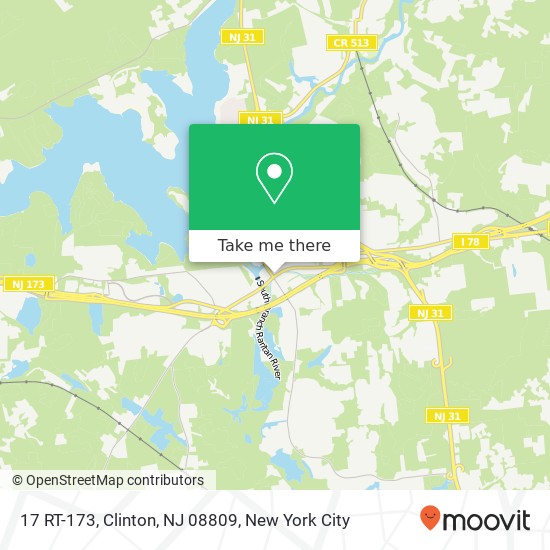 17 RT-173, Clinton, NJ 08809 map