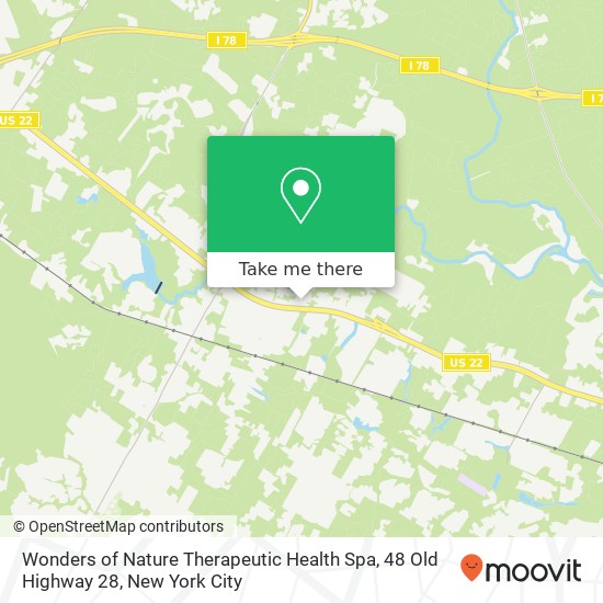 Wonders of Nature Therapeutic Health Spa, 48 Old Highway 28 map