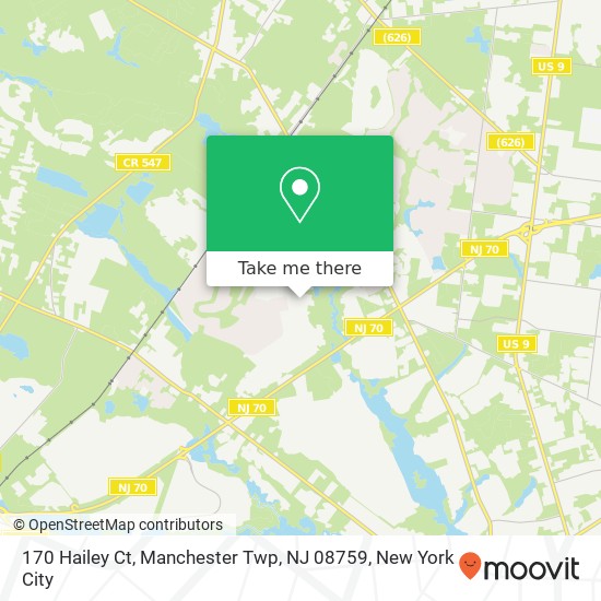 170 Hailey Ct, Manchester Twp, NJ 08759 map