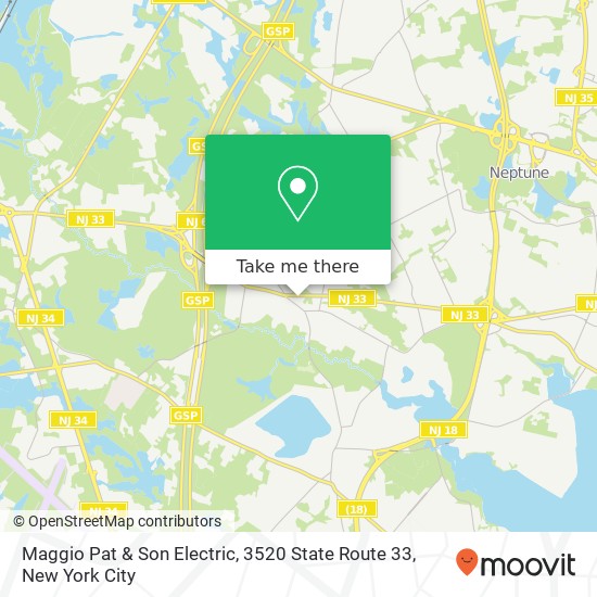 Mapa de Maggio Pat & Son Electric, 3520 State Route 33