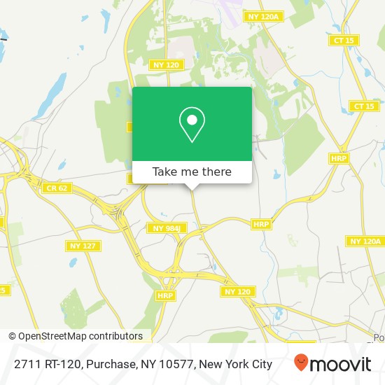 Mapa de 2711 RT-120, Purchase, NY 10577