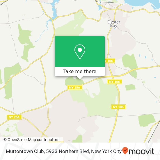 Muttontown Club, 5933 Northern Blvd map