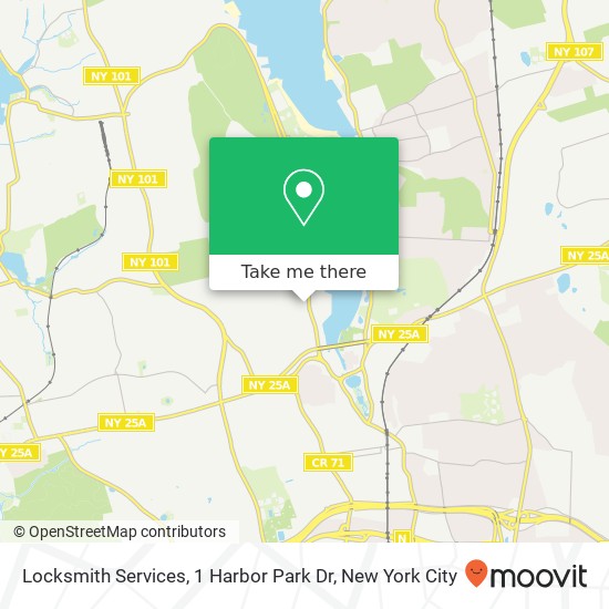 Mapa de Locksmith Services, 1 Harbor Park Dr