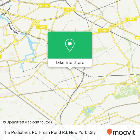 Im Pediatrics PC, Fresh Pond Rd map