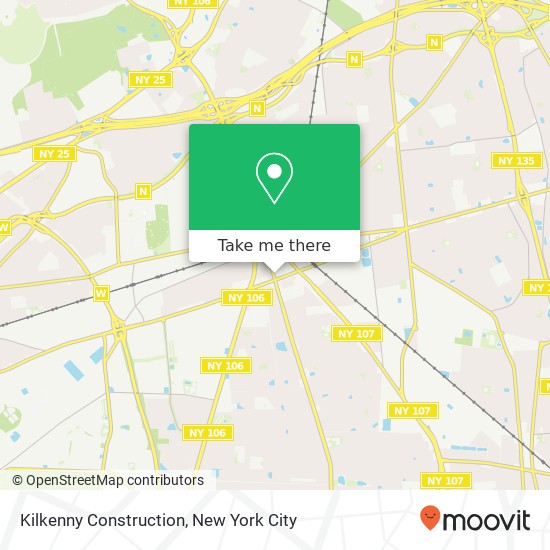 Mapa de Kilkenny Construction