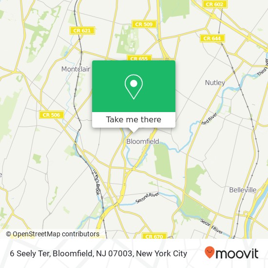 6 Seely Ter, Bloomfield, NJ 07003 map