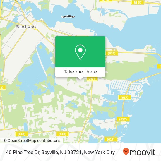 40 Pine Tree Dr, Bayville, NJ 08721 map