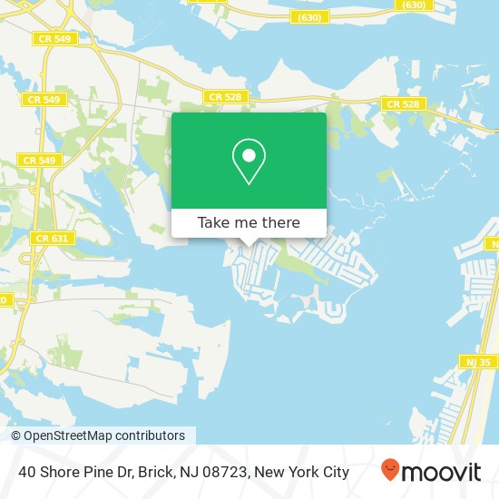 40 Shore Pine Dr, Brick, NJ 08723 map