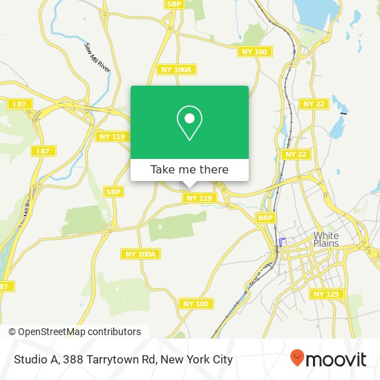 Studio A, 388 Tarrytown Rd map