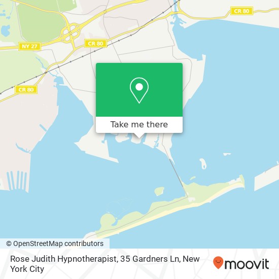 Mapa de Rose Judith Hypnotherapist, 35 Gardners Ln