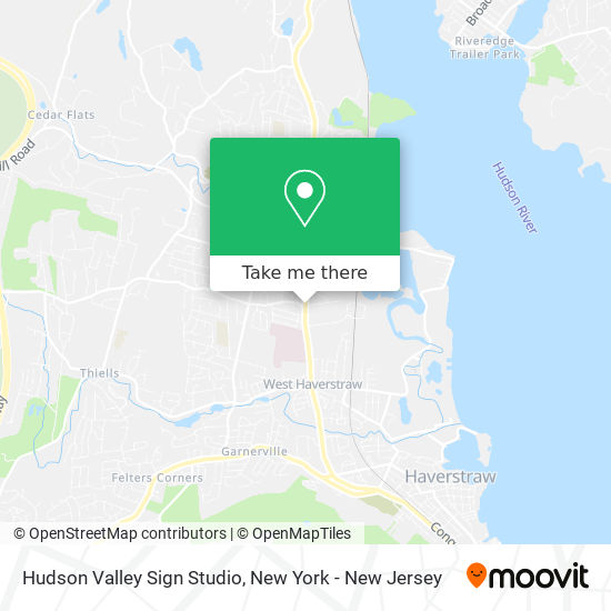 Hudson Valley Sign Studio map