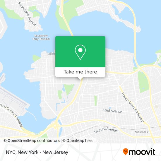 Mapa de NYC