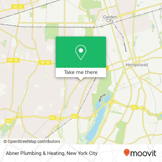 Abner Plumbing & Heating map