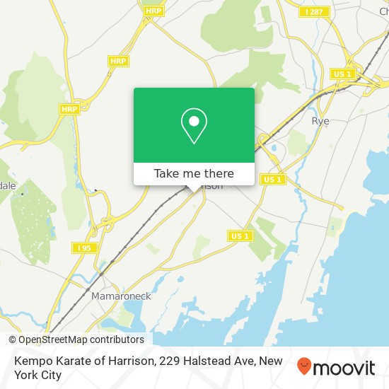 Kempo Karate of Harrison, 229 Halstead Ave map