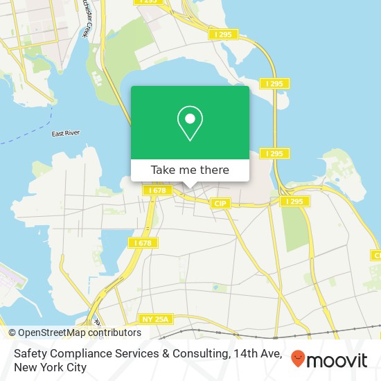 Safety Compliance Services & Consulting, 14th Ave map