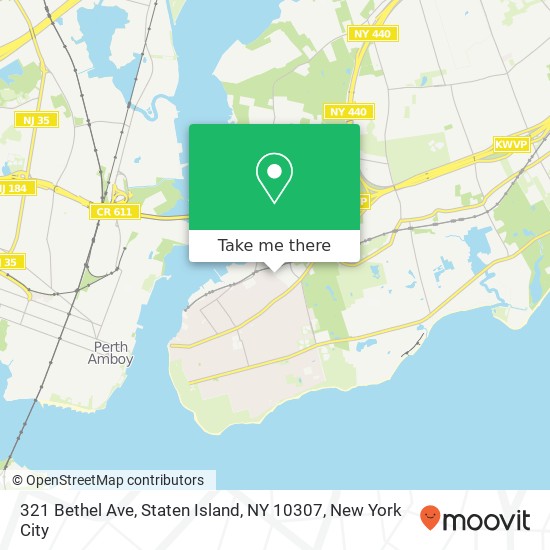 321 Bethel Ave, Staten Island, NY 10307 map