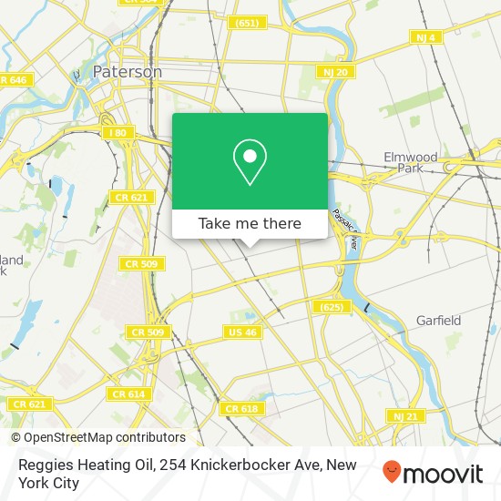 Reggies Heating Oil, 254 Knickerbocker Ave map