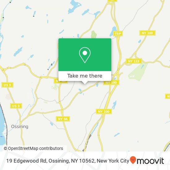 19 Edgewood Rd, Ossining, NY 10562 map