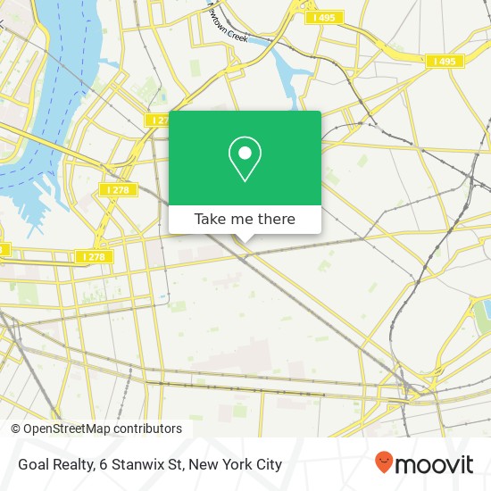 Mapa de Goal Realty, 6 Stanwix St