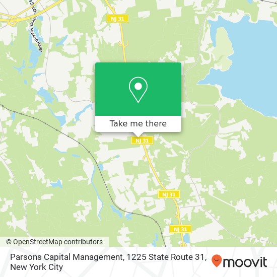 Mapa de Parsons Capital Management, 1225 State Route 31