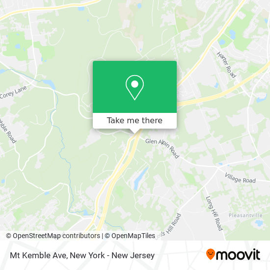 Mapa de Mt Kemble Ave, Morristown, NJ 07960