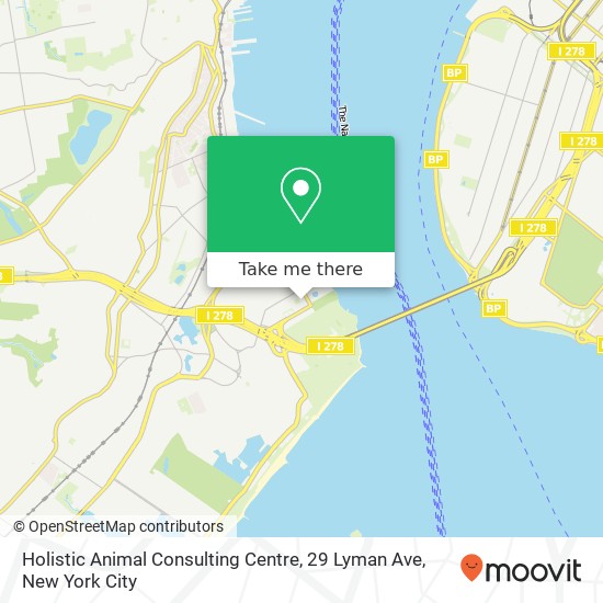 Holistic Animal Consulting Centre, 29 Lyman Ave map