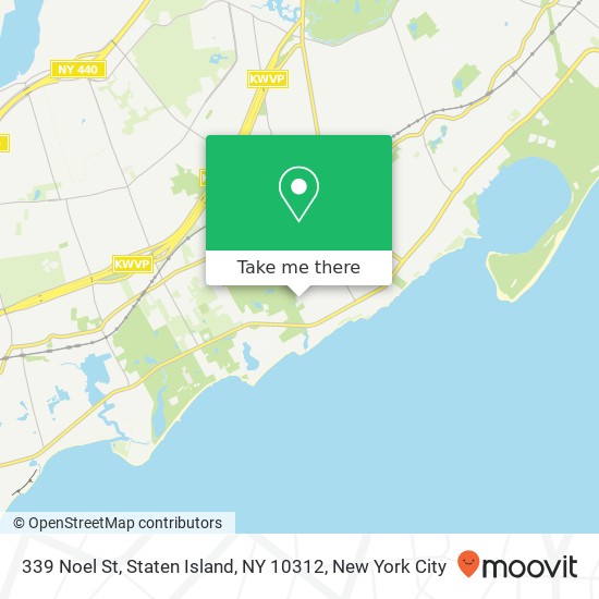 339 Noel St, Staten Island, NY 10312 map