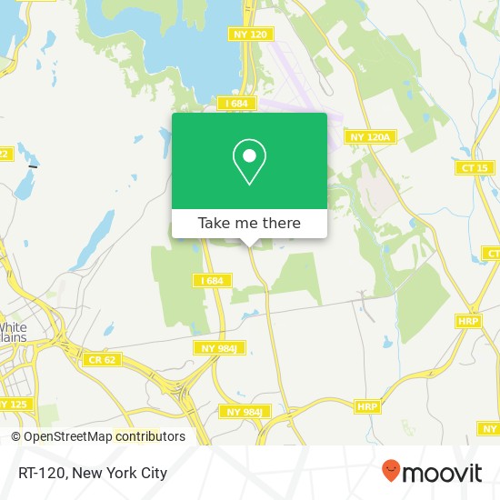 Mapa de RT-120, Purchase, NY 10577