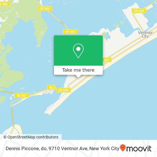 Dennis Piccone, do, 9710 Ventnor Ave map