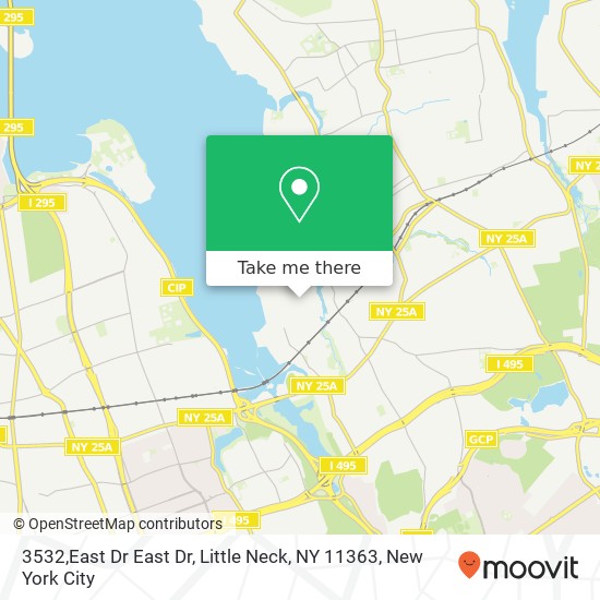 3532,East Dr East Dr, Little Neck, NY 11363 map