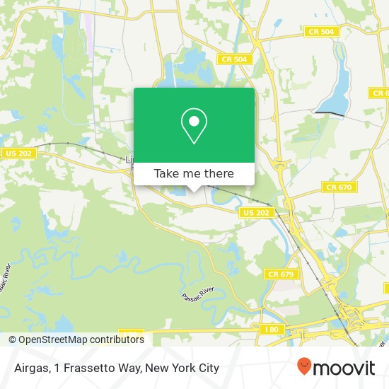 Airgas, 1 Frassetto Way map