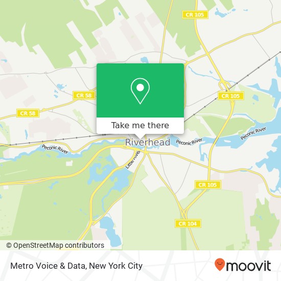 Metro Voice & Data map