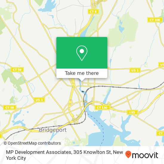 Mapa de MP Development Associates, 305 Knowlton St
