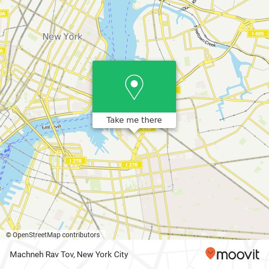 Mapa de Machneh Rav Tov