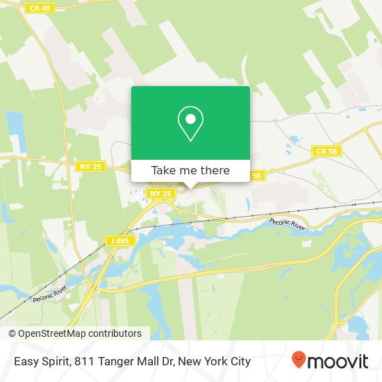 Mapa de Easy Spirit, 811 Tanger Mall Dr