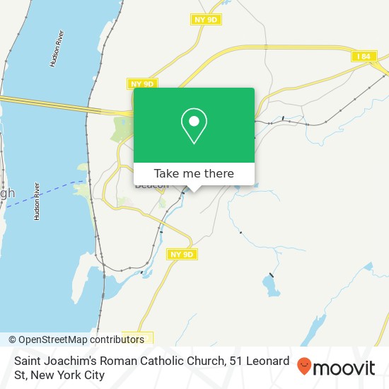 Saint Joachim's Roman Catholic Church, 51 Leonard St map