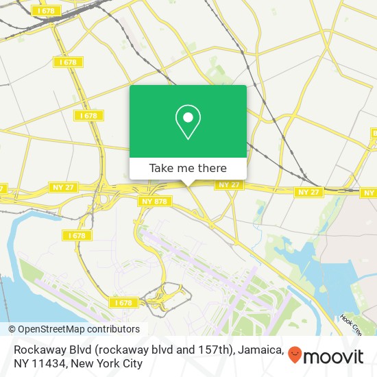 Rockaway Blvd (rockaway blvd and 157th), Jamaica, NY 11434 map
