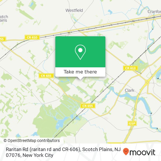 Raritan Rd (raritan rd and CR-606), Scotch Plains, NJ 07076 map