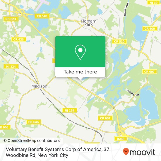 Voluntary Benefit Systems Corp of America, 37 Woodbine Rd map