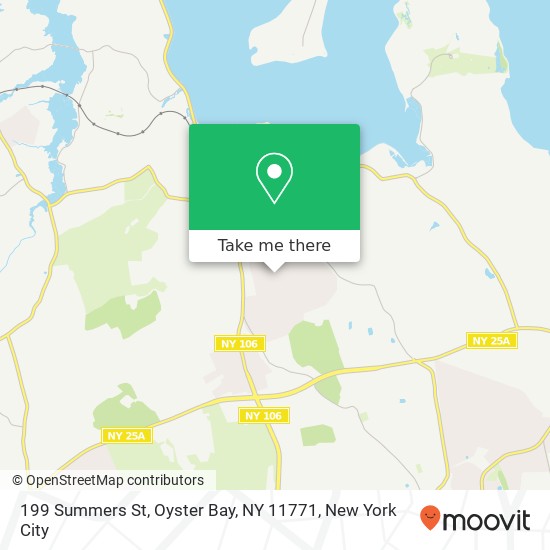 199 Summers St, Oyster Bay, NY 11771 map